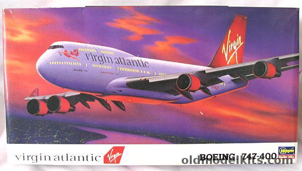 Hasegawa 1/200 Boeing 747-400 Virgin Atlantic, LT5 plastic model kit